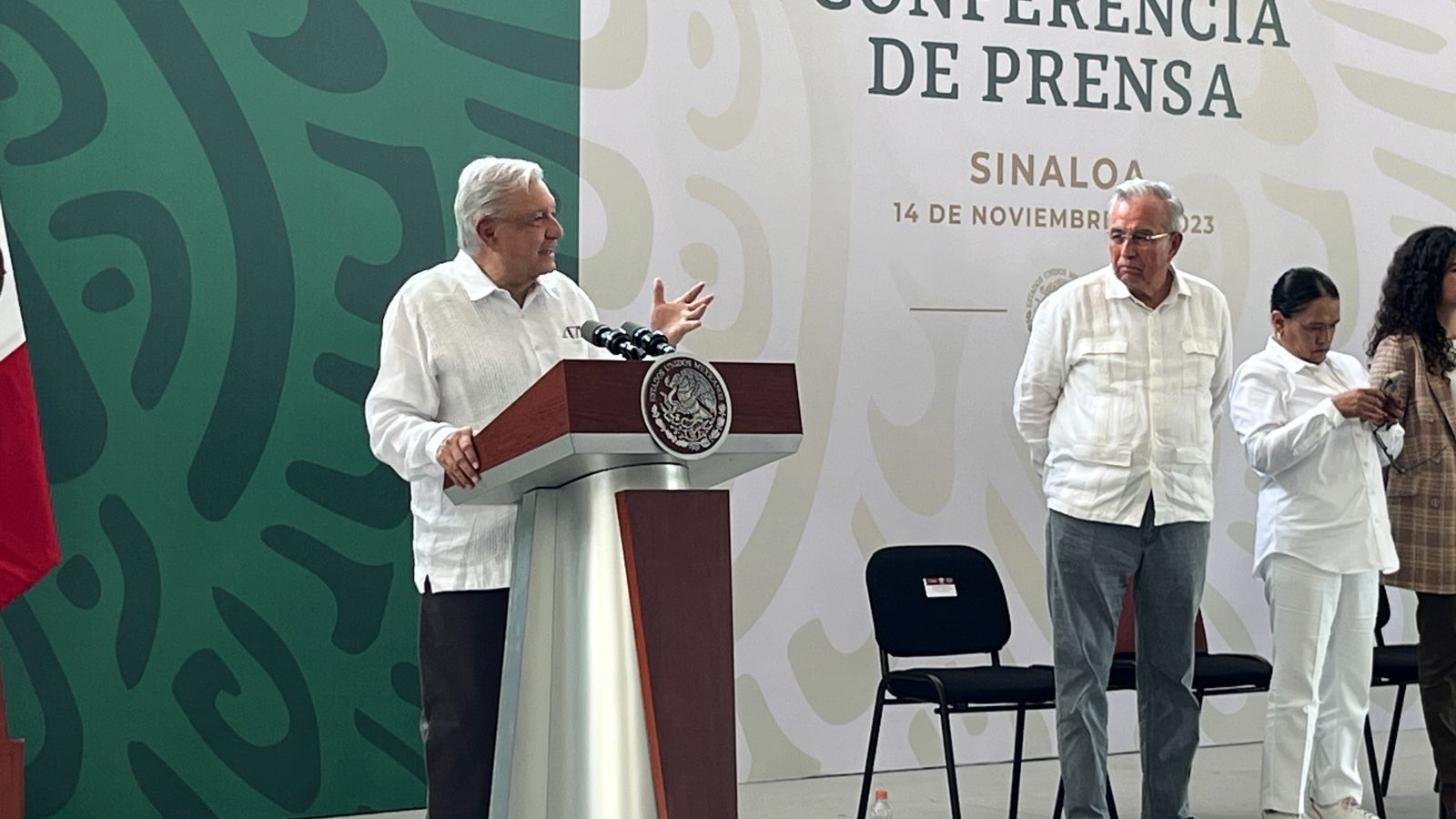 Se espera que el presidente de la República inaugure por separado el Acueducto en Concordia y Presa Santa María, informa el gobernador de Sinaloa.